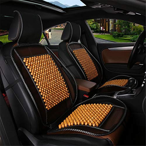 Wood bead car seat - wood,