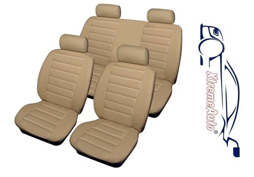 Bloomsbury beige leather look - beige,