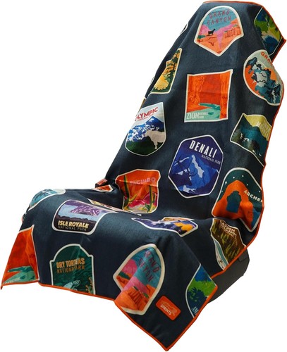 Athletic running towel car - towel,
