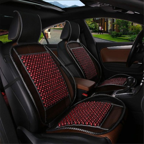 Wood bead car seat - wood,