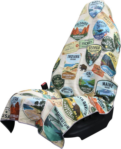 Car seat cover towel - car, towel,