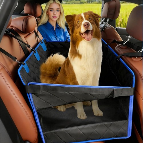 Reiomesk dog car seat cover - dog,