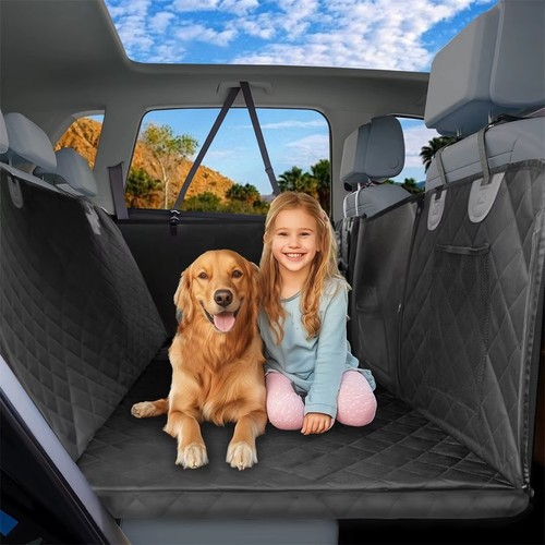Waterproof dog car seat cover - dog,