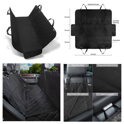 Pets car seat - pets, black